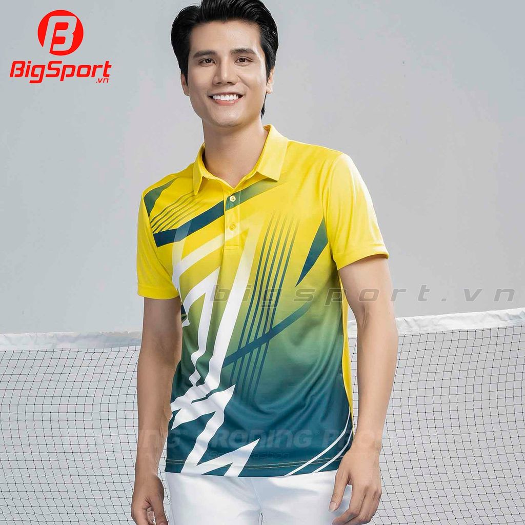 Áo cầu lông nam Proning MC 9099 màu vàng