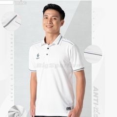 Áo Polo thể thao nam UV Egan 03 màu trắng