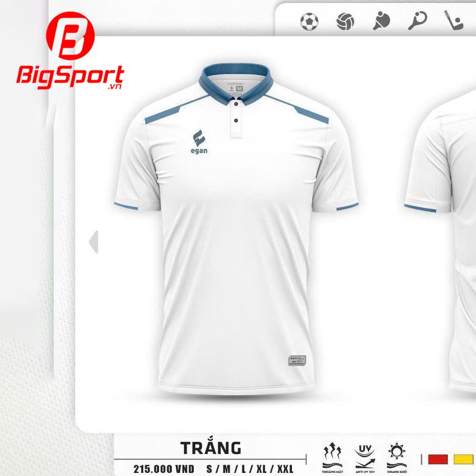 Áo thể thao Polo Egan 5 UV