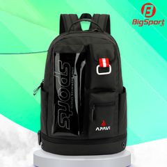 Balo cầu lông Apavi AB-222 màu đen