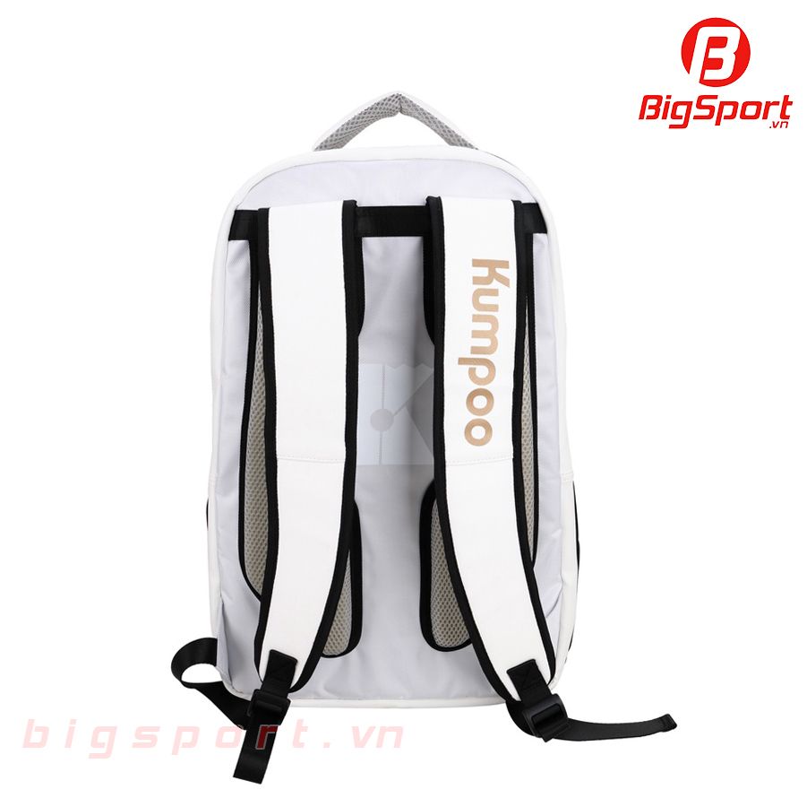 Balo cầu lông Kumpoo KB 127 màu trắng chính hãng