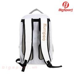 Balo cầu lông Kumpoo KB 127 màu trắng chính hãng
