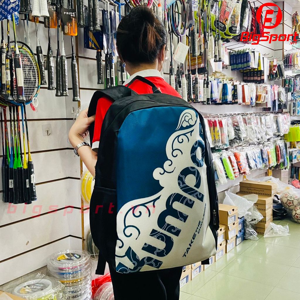 Balo cầu lông Kumpoo KB223 trắng xanh chính hãng