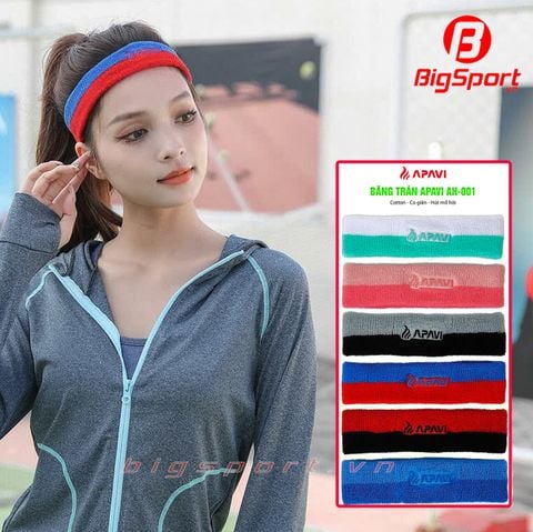 Băng chặn mồ hôi đầu Apavi AH 001