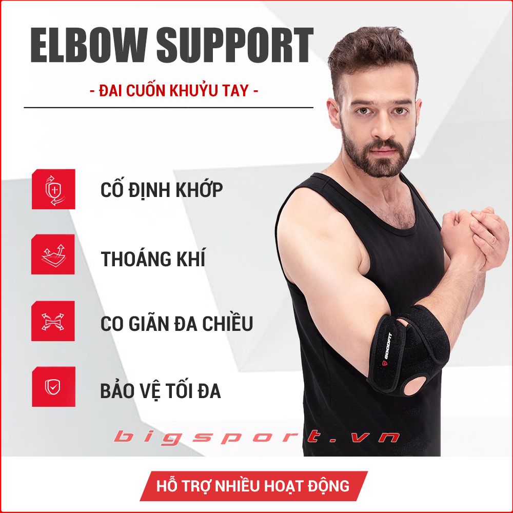 Băng bảo vệ khuỷu tay GoodFit GF401E