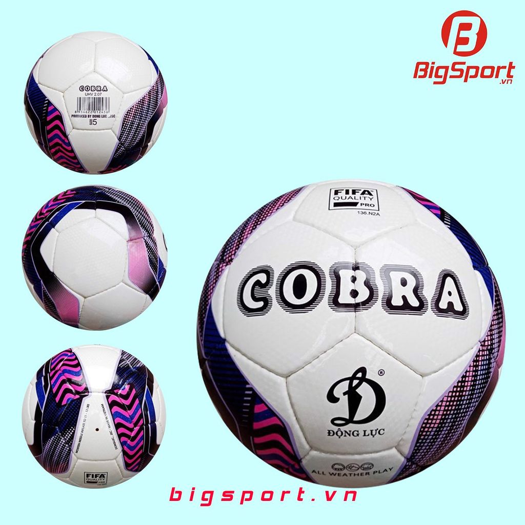 Bóng đá Động Lực UHV 2.07 Cobra số 5 - bóng thi đấu V-League