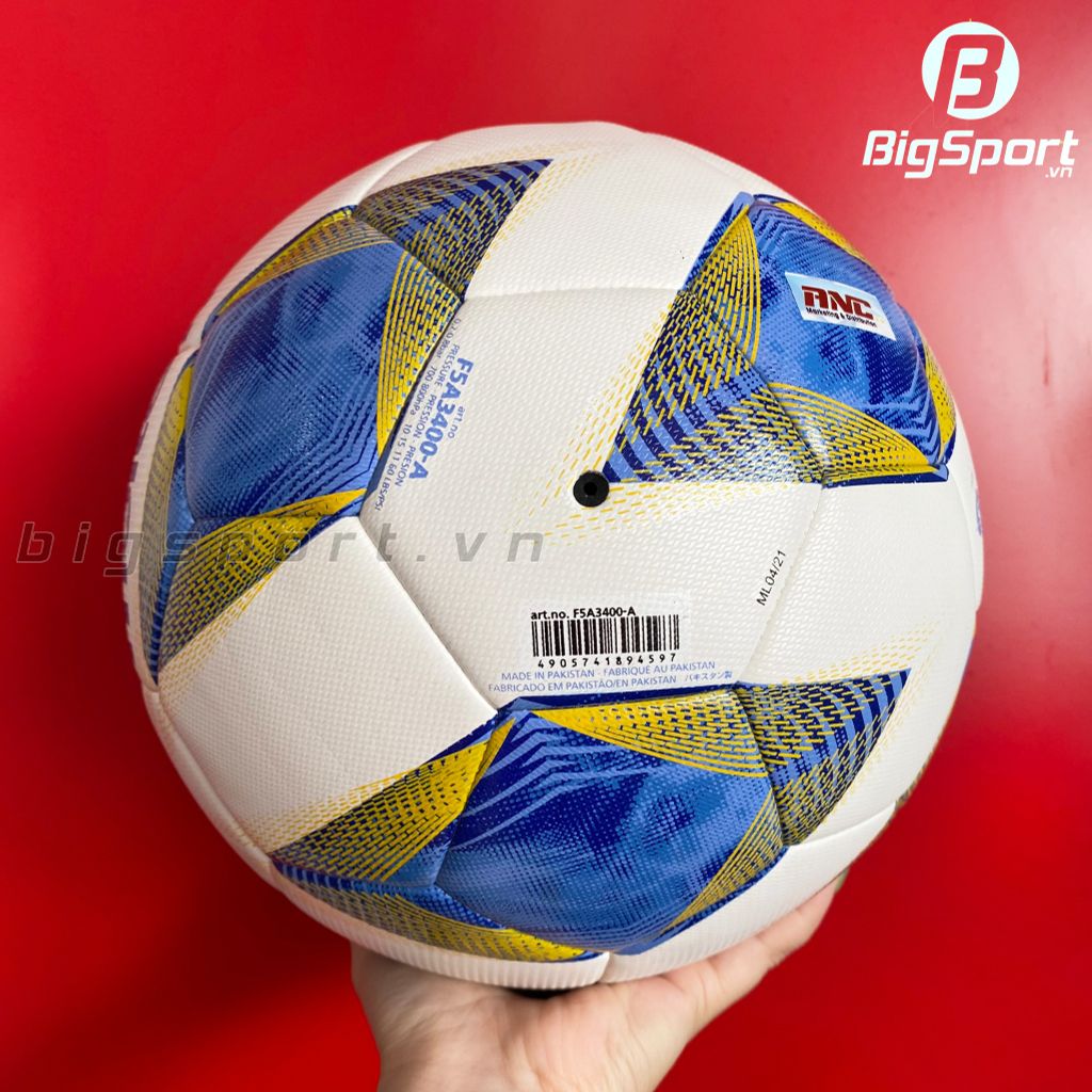 Quả bóng đá Molten F5A3400-A số 5 chính hãng