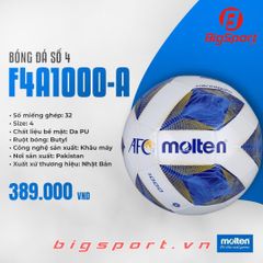 Quả Bóng đá Molten F4A1000-A số 4 chính hãng