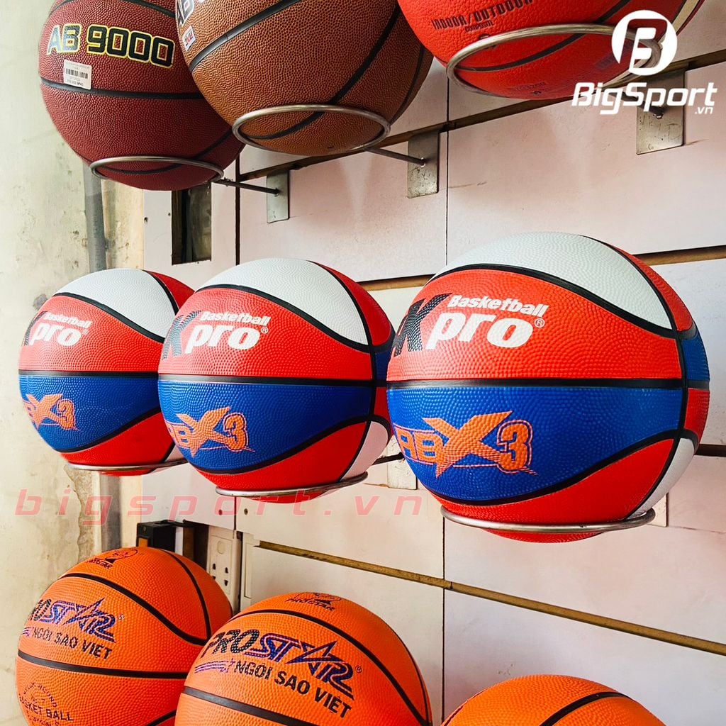 Bóng rổ cao su AKpro ABX3 số 7 chính hãng