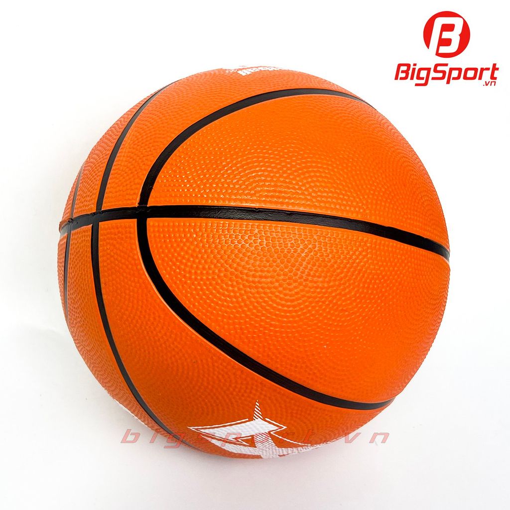 Bóng rổ cao su AkPro số 6 màu cam