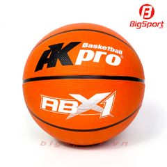 Bóng rổ cao su AkPro số 6 màu cam