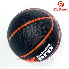 Bóng rổ cao su AkPro số 5 màu đen