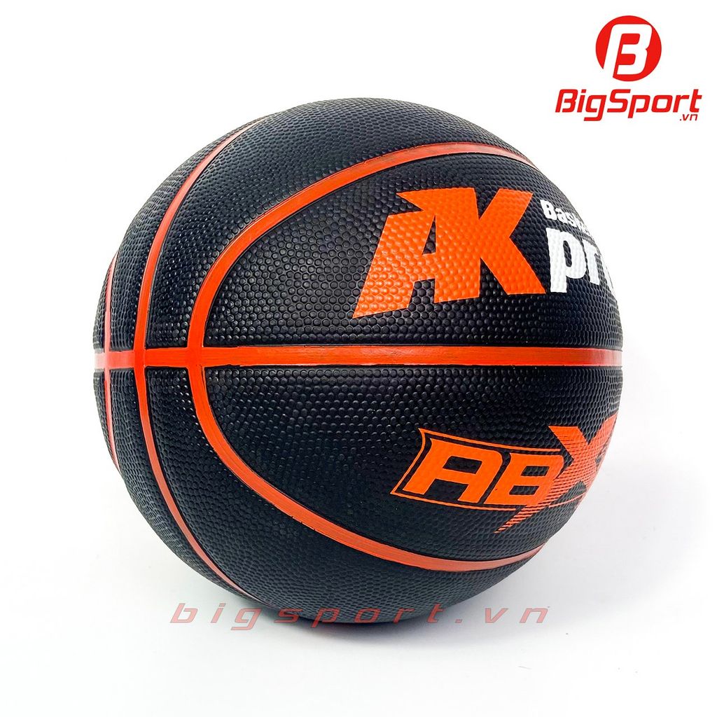 Bóng rổ cao su AkPro số 6 màu đen