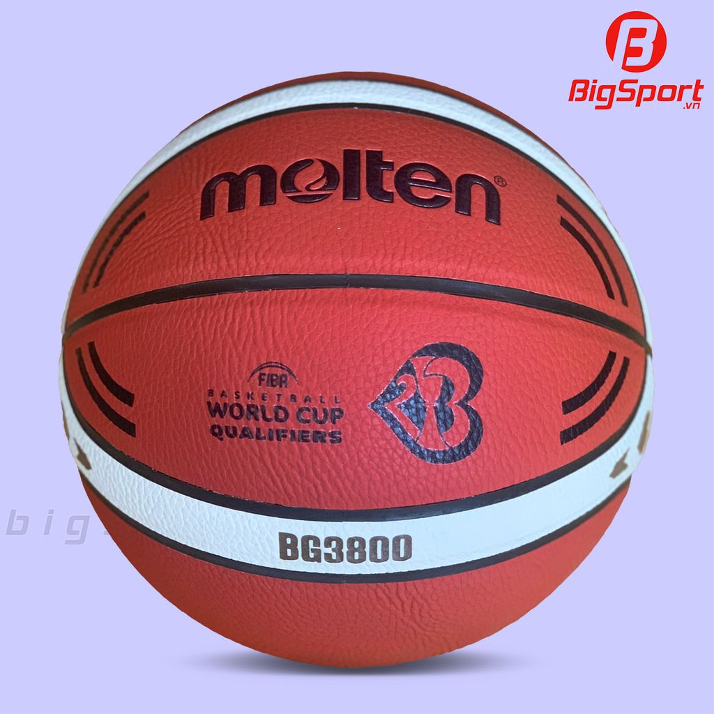 Quả bóng rổ da Molten B7G3800-Q2Z số 7 chính hãng