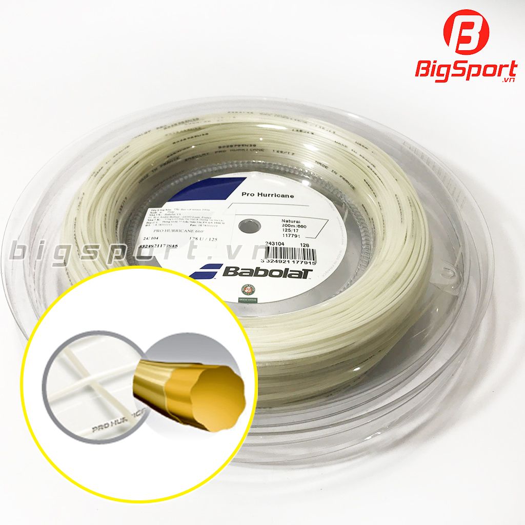 Cước đan vợt tennis Babolat Hurricane