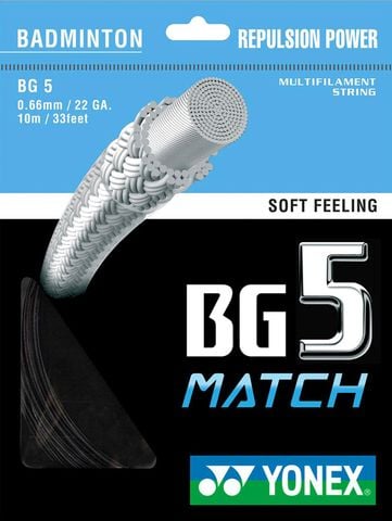 Dây đan vợt cầu lông Yonex BG5 Match