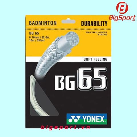 Dây đan vợt cầu lông Yonex  BG65 chính hãng