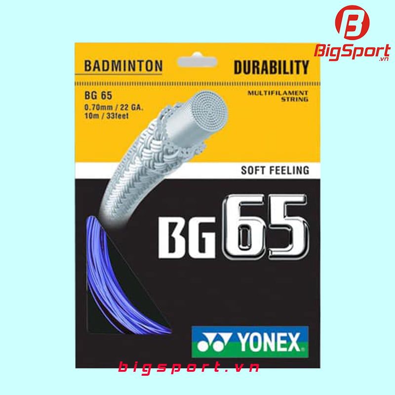 Dây đan vợt cầu lông Yonex  BG65 chính hãng