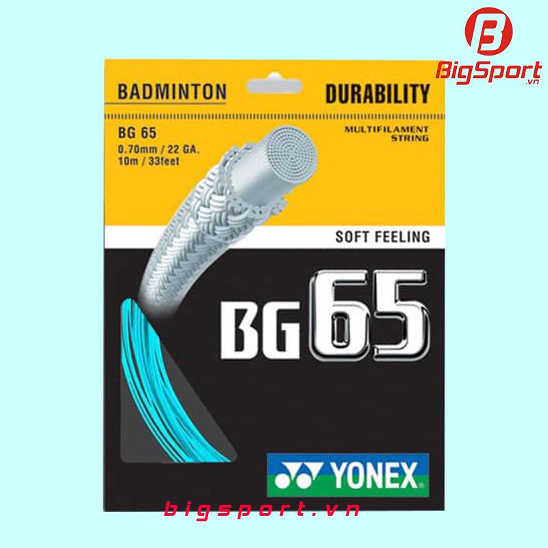 Dây đan vợt cầu lông Yonex  BG65 chính hãng