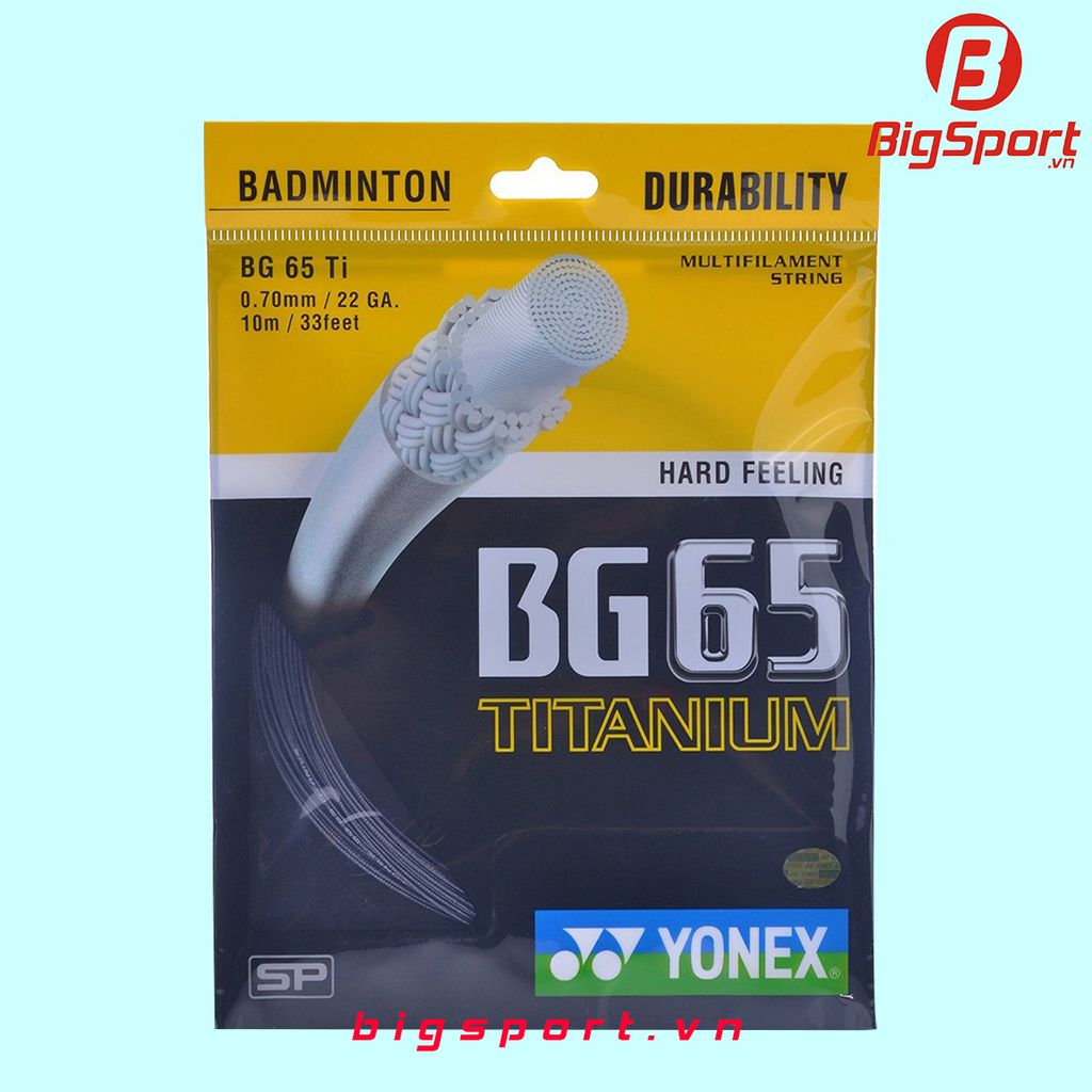 Dây đan vợt cầu lông Yonex BG65 Titanium chính hãng