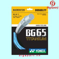 Dây đan vợt cầu lông Yonex BG65 Titanium chính hãng