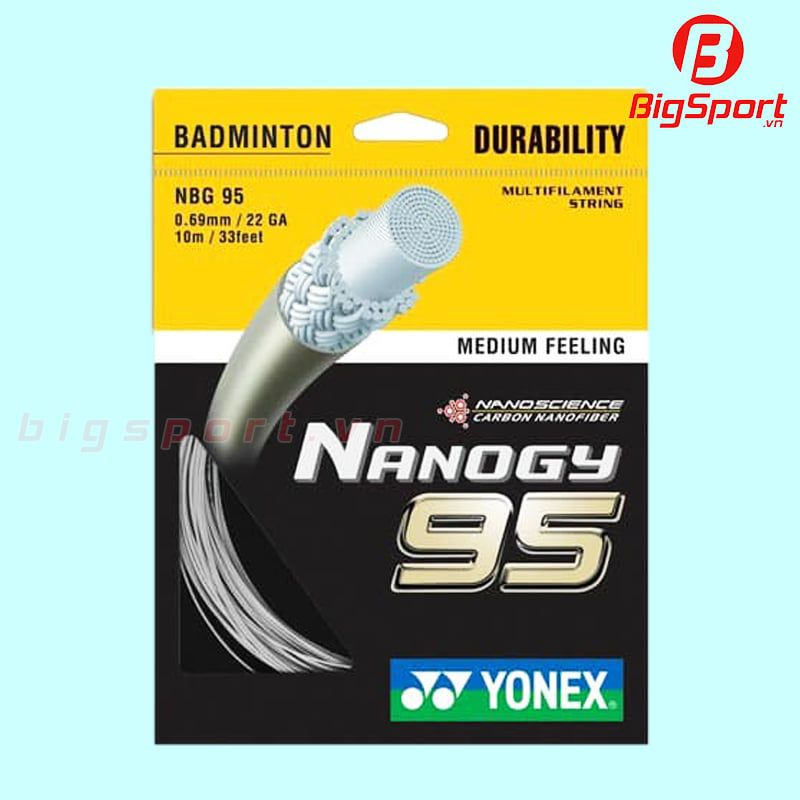 Dây đan vợt cầu lông Yonex  Nanogy 95 chính hãng