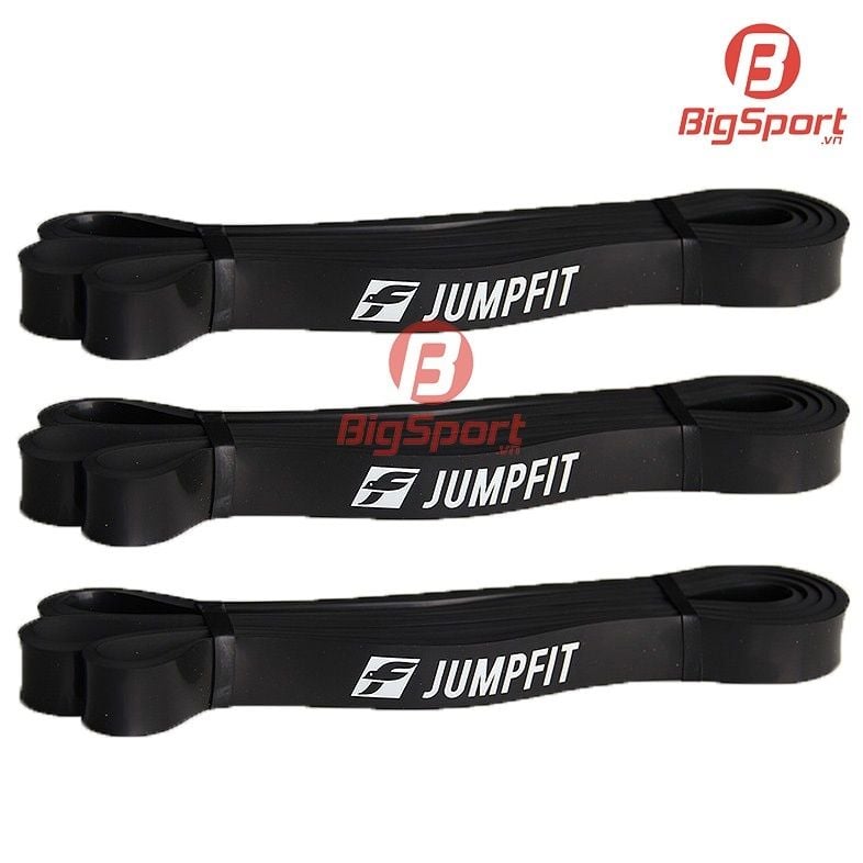 Dây kháng lực tập Gym Jumpfit 2,1cm màu đen