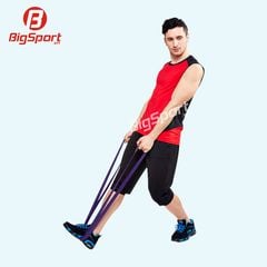 Dây kháng lực tập Gym Jumpfit 3,2cm màu tím