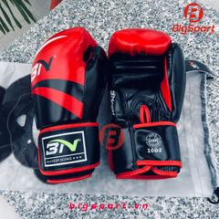 Găng Boxing BN 10OZ màu đỏ chính hãng