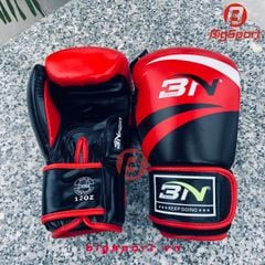 Găng Boxing BN 12OZ màu đỏ chính hãng