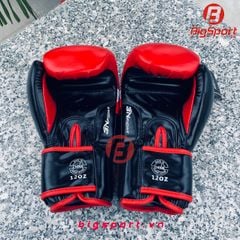 Găng Boxing BN 12OZ màu đỏ chính hãng