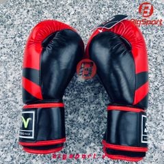 Găng Boxing BN 12OZ màu đỏ chính hãng
