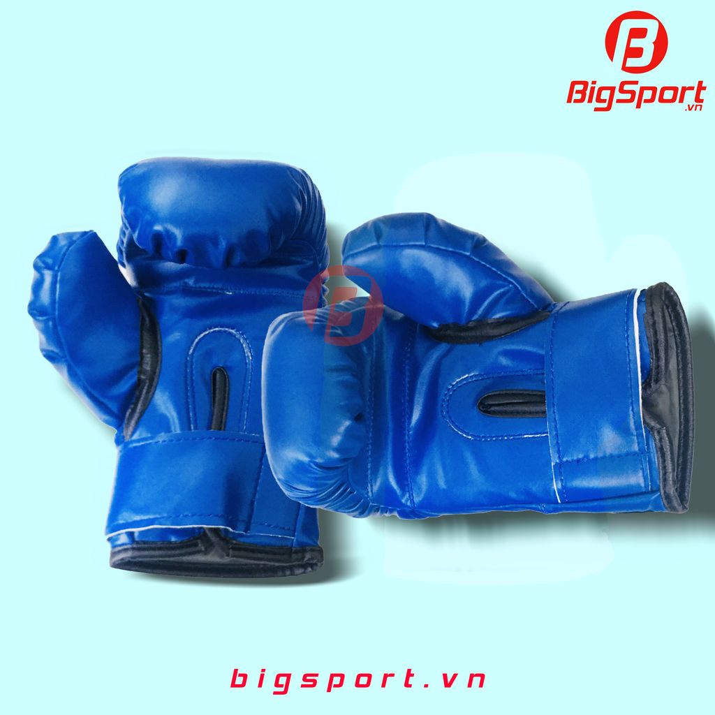 Găng đấm Boxing Vstar cở nhỏ màu xanh