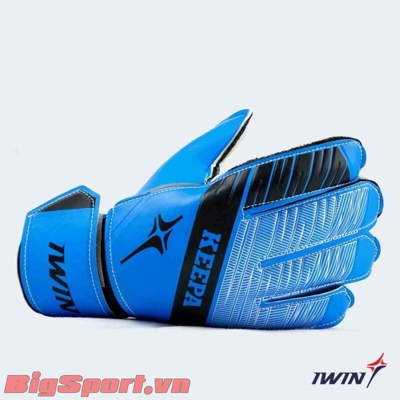 Găng thủ môn Iwin Keepa xanh bích-chính hãng