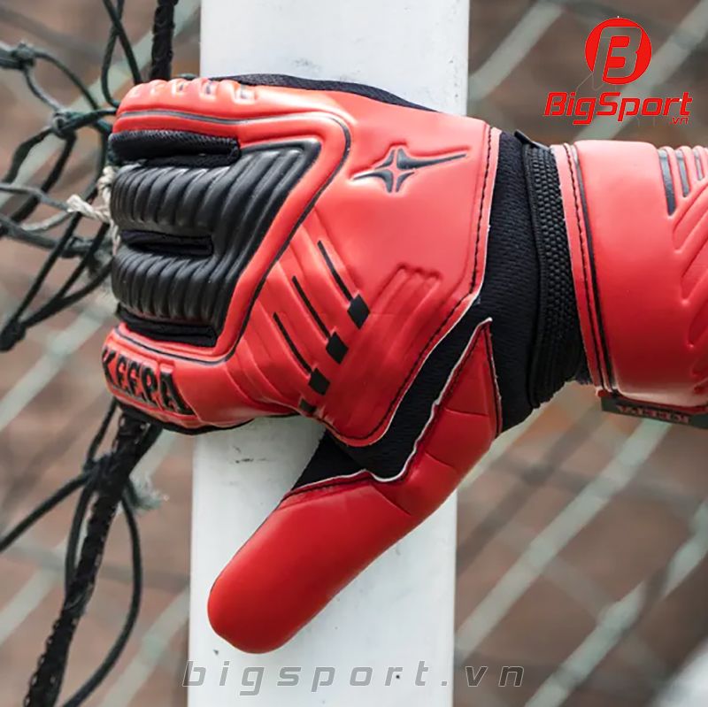 Găng thủ môn Iwin Keepa A màu đỏ chính hãng