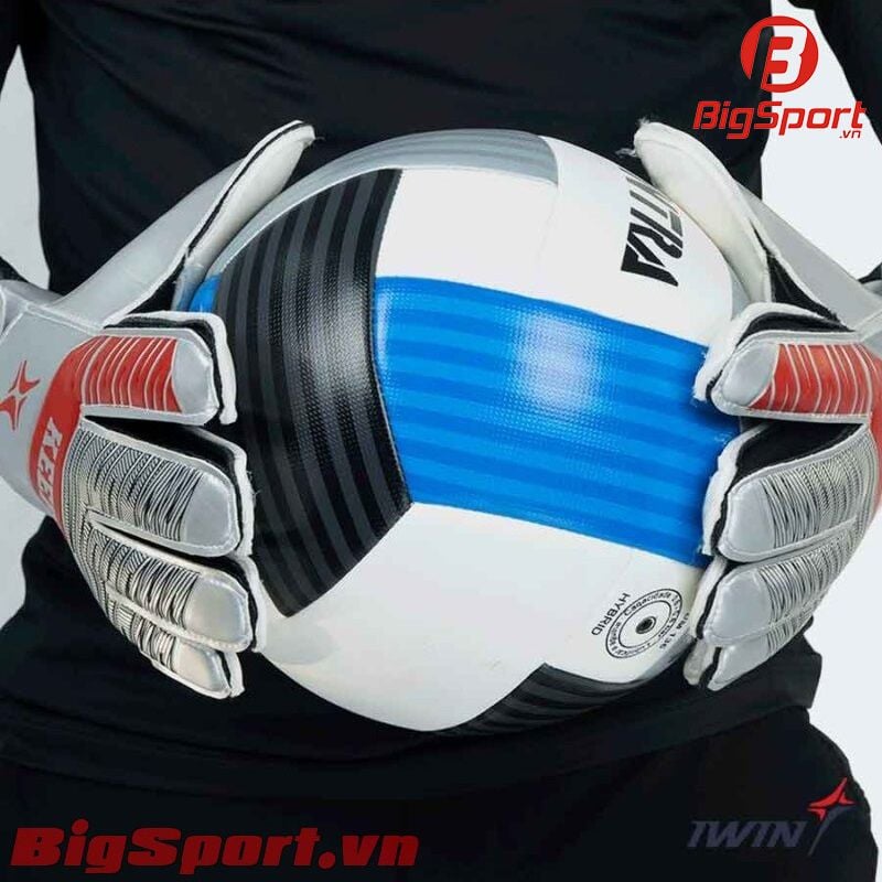 Găng thủ môn Iwin Keepa chính hãng màu bạc