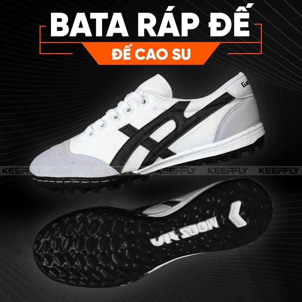 Giày đá bóng Bata ráp đế cao su Geet