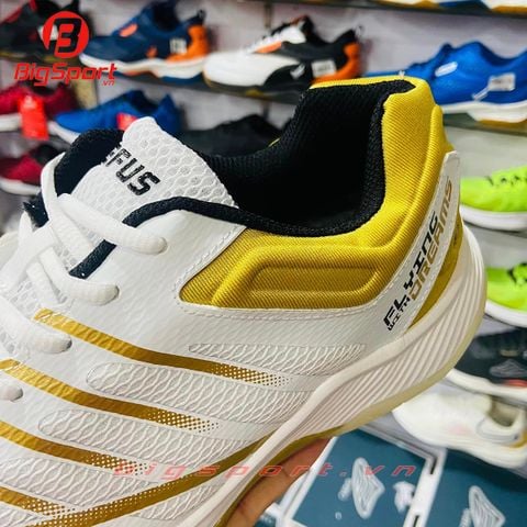 Giày cầu lông Lefus L026 màu trắng đồng