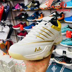 Giày cầu lông Lefus L026 màu trắng đồng