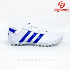 Giày đá bóng sân cỏ nhân tạo 3 sọc CT3 da nhăn