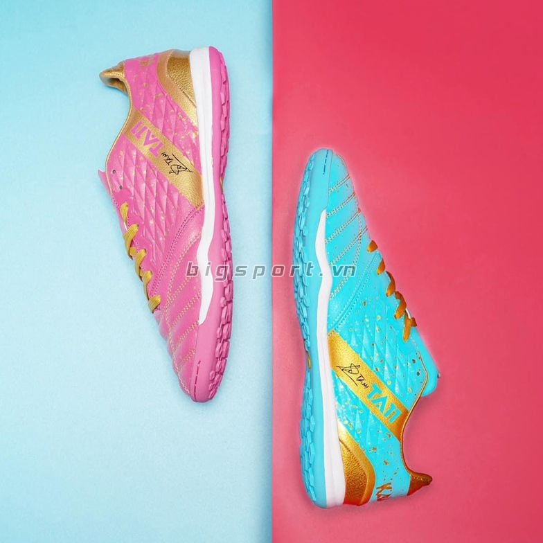 Giày đá bóng sân cỏ nhân tạo Kamito Tuấn Anh - 11 màu hồng