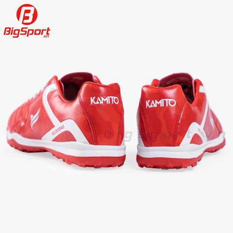 Giày đá bóng trẻ em Kamito Velocidad màu đỏ