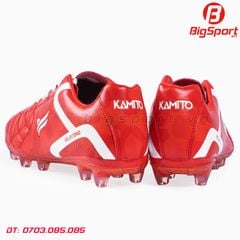 Giày đá bóng sân cỏ tự nhiên Kamito Velocidad Legend màu đỏ