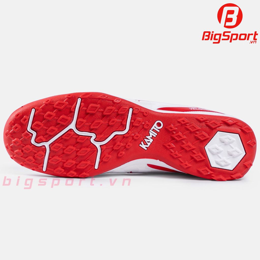Giày đá bóng sân cỏ nhân tạo Kamito Velocidad Legend màu trắng