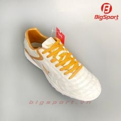 Giày đá bóng sân cỏ nhân tạo Kamito Velocidad Play Fire Back màu trắng