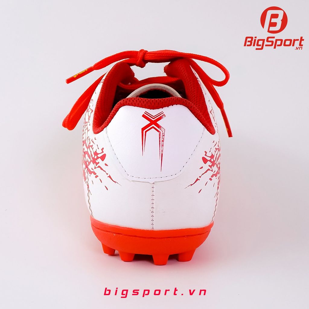 Giày đá bóng sân cỏ nhân tạo Mira Power màu đỏ