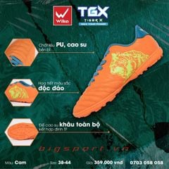 Giày đá bóng sân cỏ nhân tạo Wika Tiger X