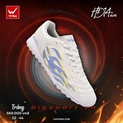 Giày đá bóng sân cỏ nhân tạo Wika HĐ14 Elite