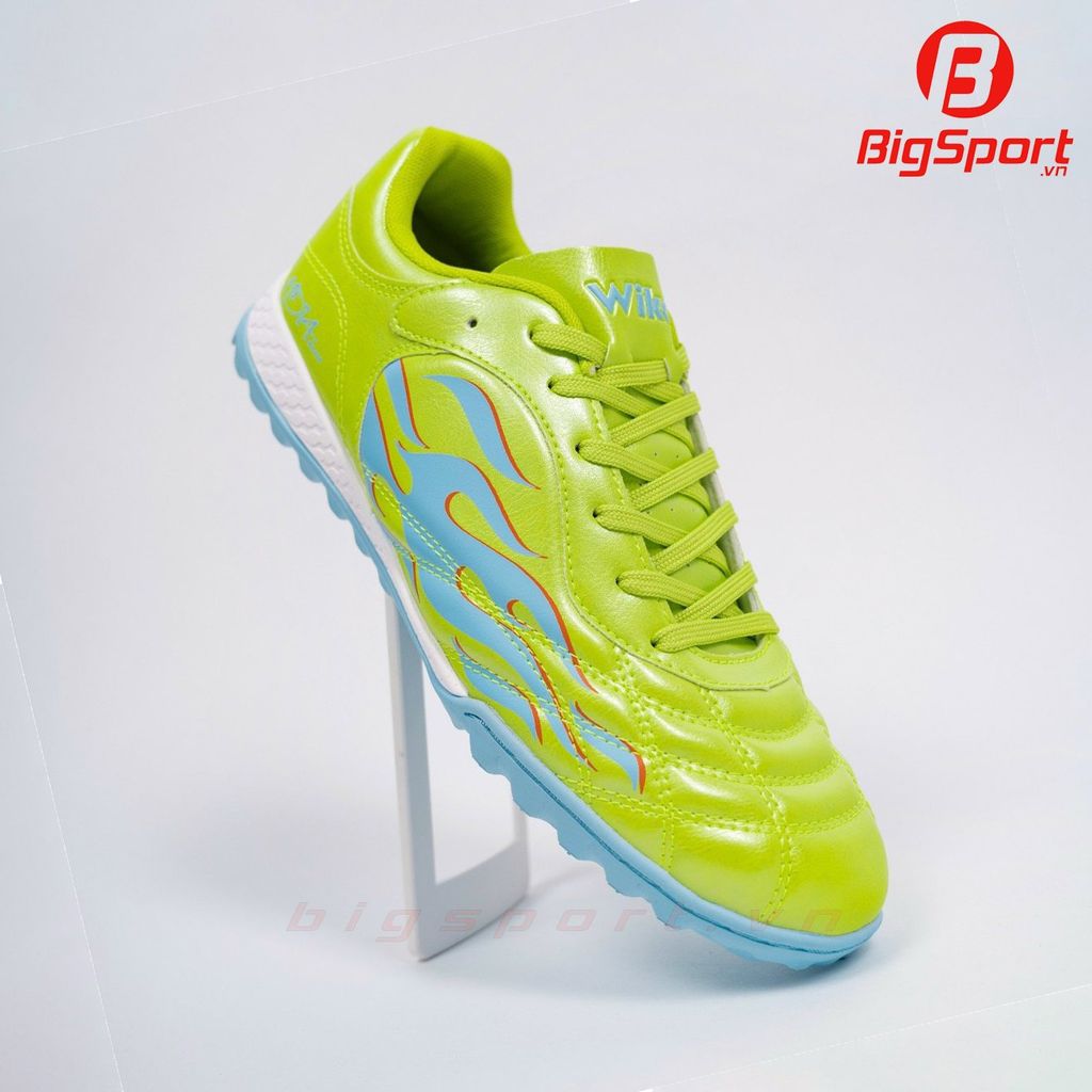 Giày đá bóng sân cỏ nhân tạo Wika HĐ14 Elite màu xanh lá