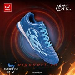 Giày đá bóng sân cỏ nhân tạo Wika HĐ14 Elite